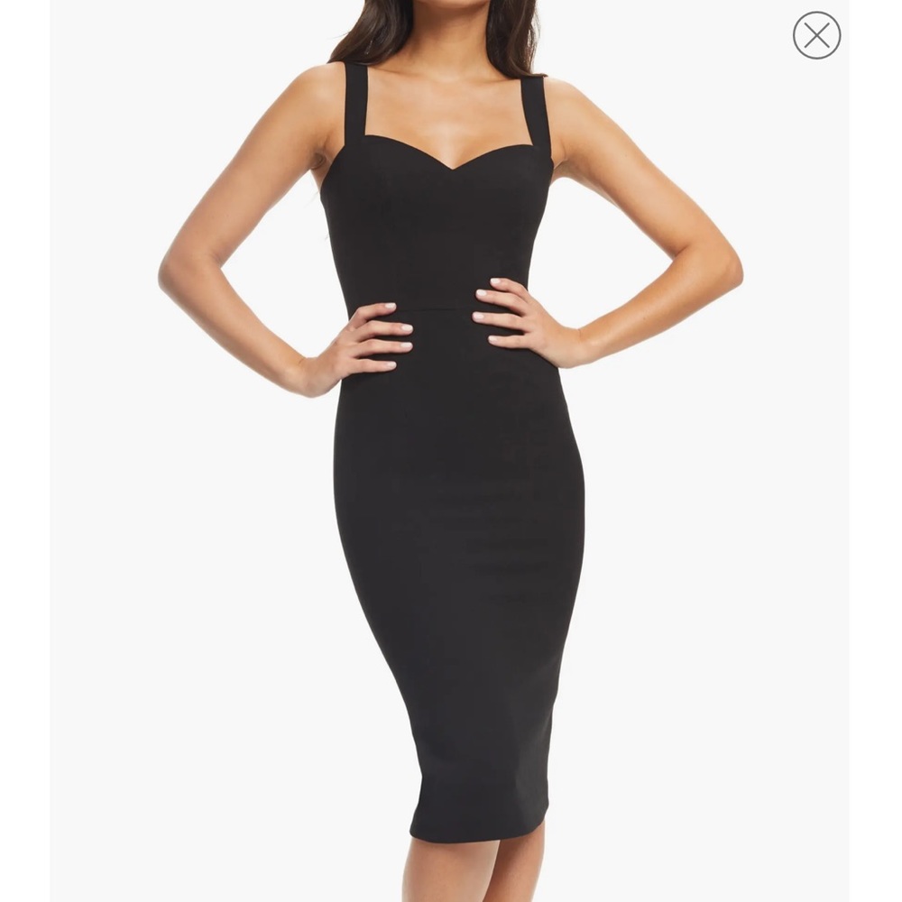 DRESS THE POPULATION black classic dress